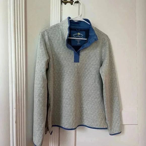 Straight Down Golf Quilted Pullover Sweater NEW - Picture 4 of 4